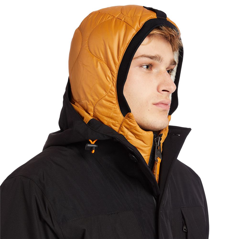 Timberland Mens Jackets Outdoor Heritage Ecoriginal Parka with DryVent™ Technology - Black - India X